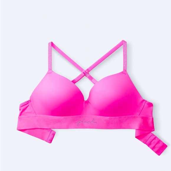 *SOLD* Victoria’s Secret PINK Wear Everywhere Wireless Push Up Bra - Picture 3 of 6